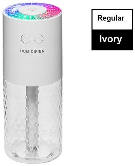 200Ml Luchtbevochtiger Usb Portbale Luchtbevochtiger Draadloze Diffuser Oplaadbare Luchtreinigers Essentiële Olie Schoner Huis wit