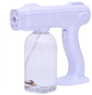 200Ml Usb Handheld Draadloze Blauw Licht Nano Verneveling Desinfectie Spuit P9YD wit 800ml