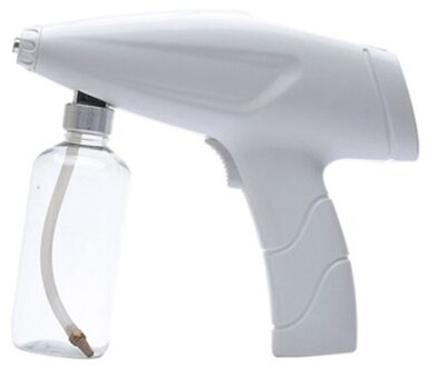 200Ml Usb Handheld Draadloze Blauw Licht Nano Verneveling Desinfectie Spuit wit 200ml