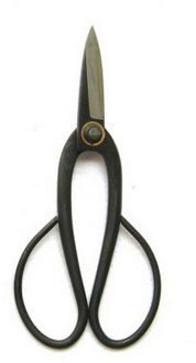 200Mm Scharen Snoeischaar Snoeischaar Snoeien Schaar Bypass Puntenslijper Clippers Tuin Gereedschap Bonsai Bloem Cultiveren Effen Snip Bloemen zwart A