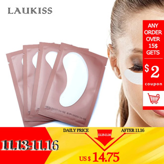 200pairs Eyelash Patches for building Eyelash Extension Under Gel Eye Pads for Eyelash Extension New Paper Patches LAUKISS