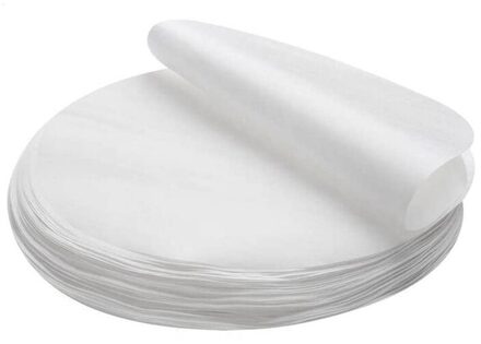 200Pcs 8-Inch Non-stick Ronde Bakpapier Barbecue Papier Cake Liner Perkament Papier Magnetron Papier lakens