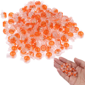 200pcs/Pack Waterproof Connector Crimp Connection Terminals K1 Connector Wiring Ethernet Cable Telephone Cord Terminals