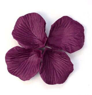 200Pcs Rode Kleuren Silk Flower Rozenblaadjes Wedding Party Decoraties Bourgondië Kunstmatige Rozenblaadjes Voor De Feestelijke Stemming