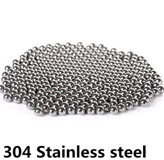 200pcs Stainless Steel Ball Industrial Accessories 1mm 2mm 2.381mm 2.5mm 2.778mm Waterproof Excellent Sliding Performance