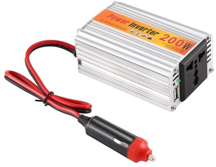 200W Auto Omvormer 12V 220V Met Usb Auto Power Converter 12V Dc Naar Ac 220V adapter Auto Adapter 200W Auto Styling