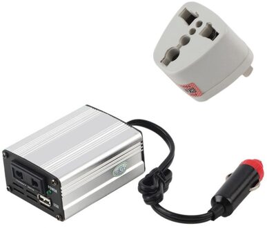 200W Auto Power Inverter Adapter Car Converter 12V Naar 110V/220V Input Auto Power Converter voertuig Voeding Lader Uk Plug 12V To 110V
