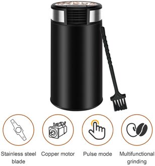 200W Multifunctionele Elektrische Koffiemolen Maker Bonen Molen Mini Rvs Kruiden Noten Slijpmachine Keuken Gadgets