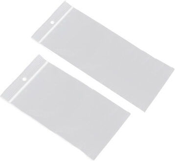 200x Gripzakjes/verpakkingszakjes 100 x 150 mm en 120 x 180 mm