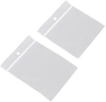200x Gripzakjes/verpakkingszakjes 70 x 100 mm en 100 x 100 mm