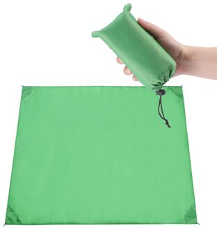 200X140Cm Pocket Picknick Waterdichte Draagbare Tent Outdoor Camping Picknick Mat Strand Mat Geen Zand Deken Mat groen