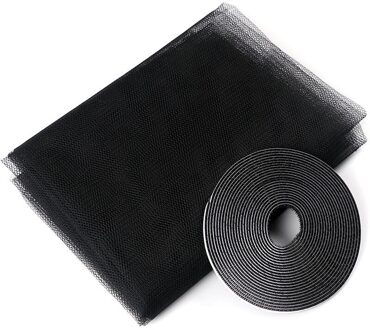 200X150Cm Anti Klamboe Indoor Insect Fly Mosquito Mesh Screen Gordijn Thuis Protector Venster Netto zwart net 200x150cm