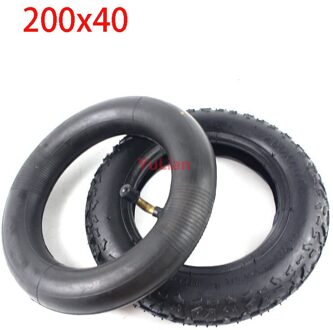 200X40 Binnenband Outer Band 200*40 Luchtband Voor Vouwfiets Scooter Auto Motorfiets Accessoires Baby Auto binnen- en buitenband