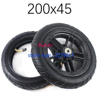 200X45 Goede Binnenste En Buitenste Band Of Wiel Band Voor Auto Motorfiets Vouwfiets Scooterbaby 'S Auto M8 wiel