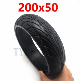 200X50 Effen Explosieveilige Band Wiel Voor Xiaomi Ninebot Segway ES1 ES2 ES4 Elektrische Scooter 8X2 Tubeless Tyre Wheel Onderdelen solid tire