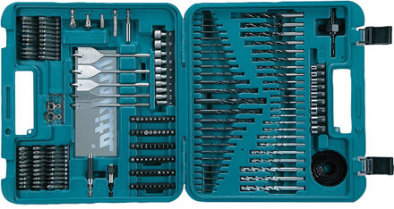 201-delige Boor- en bitset zilverkleurig