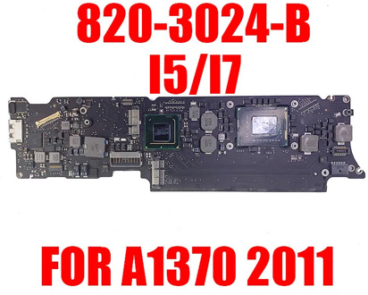 2011 A1370 Motherboard for Macbook Air 11.6" i5/i7 2GB/4GB logic board 820-3024-B 2011 Main Board 100% Test Good Work Used