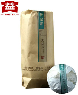 2017 Yr TAETEA Classic Raw Pu'er Tea JIA JI TUO CHA Dayi Pu-erh Sheng 500g Bag