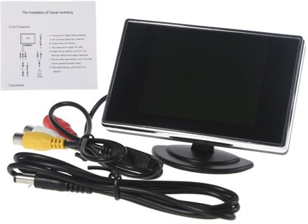 2017New 3.5 Inch Tft Lcd-scherm Monitor Reverse Camera Auto Achteruitrijcamera Backup