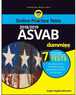 2018/2019 ASVAB For Dummies with Online Practice