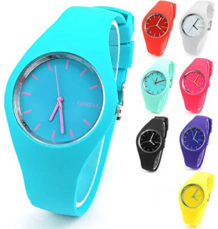 2018 Fashion Ultra Thin Silicone Watch Children Watch Silicone Kids Watches