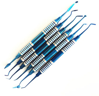 2019 good quality dental Resin packer set Resin Aesthetic Restoration Kit Resin phototool dentist tools