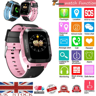 2019 Hot Child Smart Watch Anti-lost Kids Safe GPS Tracker SOS Call GSM Fit For Android IOS Kids Safe Smart Watch Dropshipping