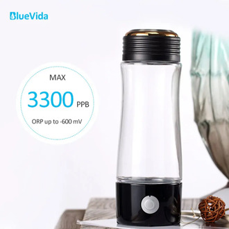 2019 Hot sales Max 3300PPB high concentration hydrogen water generator with Dupont N324 PEM Membrane hydrogen water bottle