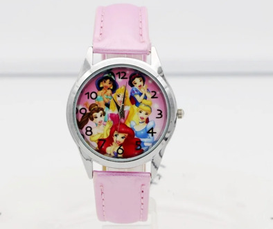 2019 hot selling children cute Princess Girl Cartoon Birthday Party Gift for kids quartz watch