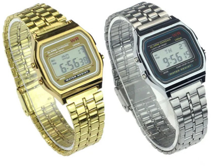 2019 Hot Style LED Electronic Children Watch Steel Belt Original Sufeng Fashion Watch Multi-function LED Kids Watches