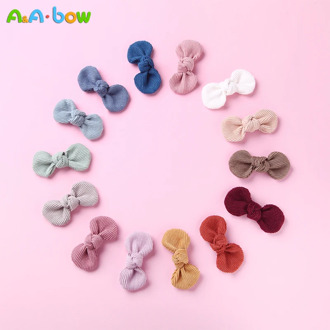 2019 New 1pcs Baby Flower Bows headband hairband Hairpin hair Clip Nylon Baby Barrettes Kids Child Girls Colorful Accessories