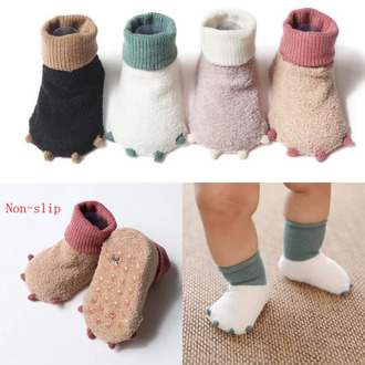 2019 New cute autumn and winter newborn socks casual warm baby foot sock