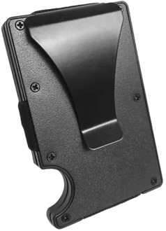 2019 New Hot Men Card Holder Slim Aluminium Credit Card Holder Metal Wallet Anti Scan Function Hold Card Coins Cash LESHP Piece