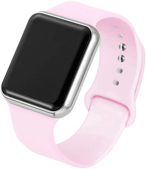 2019 New Sport Casual Watches Men Women Led Silicone Watch Pink Lovely Digital Children Sports Wristwatch Clock bayan kol saati