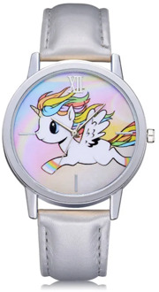 2019 New Unicorn Desgin Kids Cartoon Fashion Watches Quartz Childrens Jelly Boy Girl Students Wristwatch Relogio Kol Saati Clock