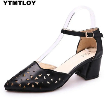 2019 Plus Size 41 Hot Dress Shoes High Heels Boat Wedding Tenis Feminino Summer Women Pointed Toe Pumps Side With Pearl 5cm