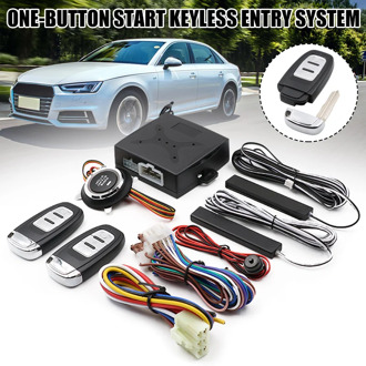 2019 Smart Key PKE Passive Keyless Entry Universal Version Car Alarm System Push Start Button Remote Engine Start CSL88