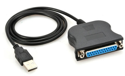 2019 USB To 25 Pin DB25 Female IEEE 1284 Parallel Printer LPT Adapter Print Converter Cable Win98/ 2000/ XP/ VISTA/ Win 7