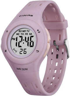 2019 Waterproof Children Boy Multifunction Colorful Luminous Student Multi Function Waterproof Sports Electronic Watch Gift Q