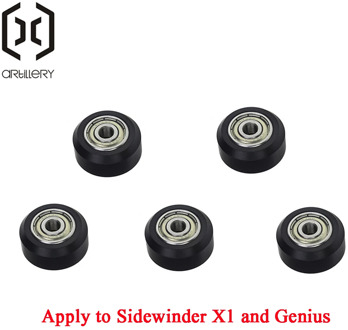 2020！5Pcbearing Pulley Suitable For 3D Printer Sidewinder X1 AND Genius