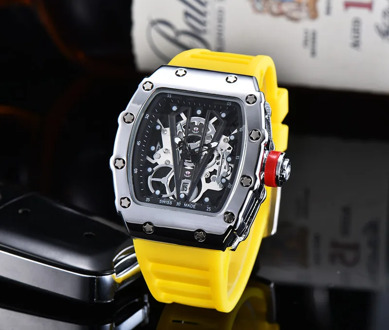 2020 AAA diamond Richard Watch Top Brand Luxury Watch Women's Mille Quartz Automatic Watch DZ Male Clock