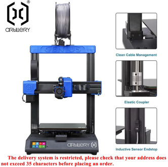 2020！Artillery 3D Printer GENIUS High Precision Desktop level Dual Z Axis TFT Touch Screen