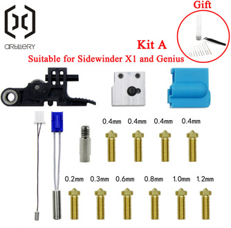 2020!Artillery Extruder Sidewinder X1 and Genius Silicone Nozzle Kit