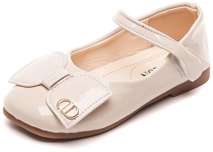 2020 Autumn New Girls Shoes Children Leather Flats For Wedding Party Kids Shoes Princess Elegant Chic Patent Leather Bow-knot