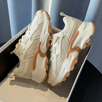 2020 Autumn Women Chunky Sneakers Fashion Platform Female Mesh Vulcanized Shoes Brand Running 5cm Casual Shoes Woman Dad Shoes