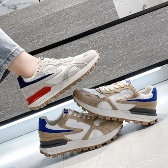 2020 Autumn Women Fashion Sneakers Luxury Designers Chunky Sport Casual Shoes Platform Vulcanized Shoes Woman Brand Trainers