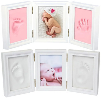2020 Baby hand and foot mold hundred days gift Baby Care baby hand&foot Handprint mud and foot print gift hand and foot print