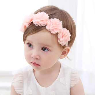 2020 Baby Headband Flower Girls Bows Toddler Hair Bands for Baby Girls Kids Headbands Turban Newborn Hair Accessories