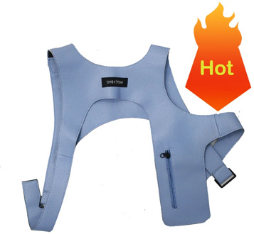 2020 black chest rig Rock Shoulder chest Vest for Men black Cool Streetwear bag Tactical Light Detachable Vest Accessory Black