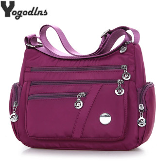 2020 Casual Women Shoulder Messenger Bag Oxford Waterproof Zipper Handbags Package Female Large Capacity Travel Crossbody Bag